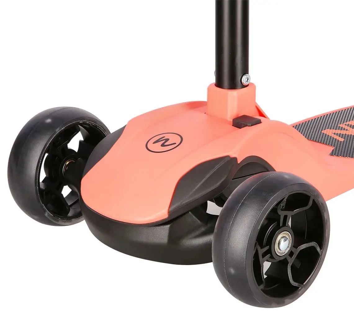 Самокат Nils Fun HLB122 LED (Pink/Black)