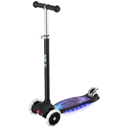 Самокат Nils Fun HLB1310 LED (Black)