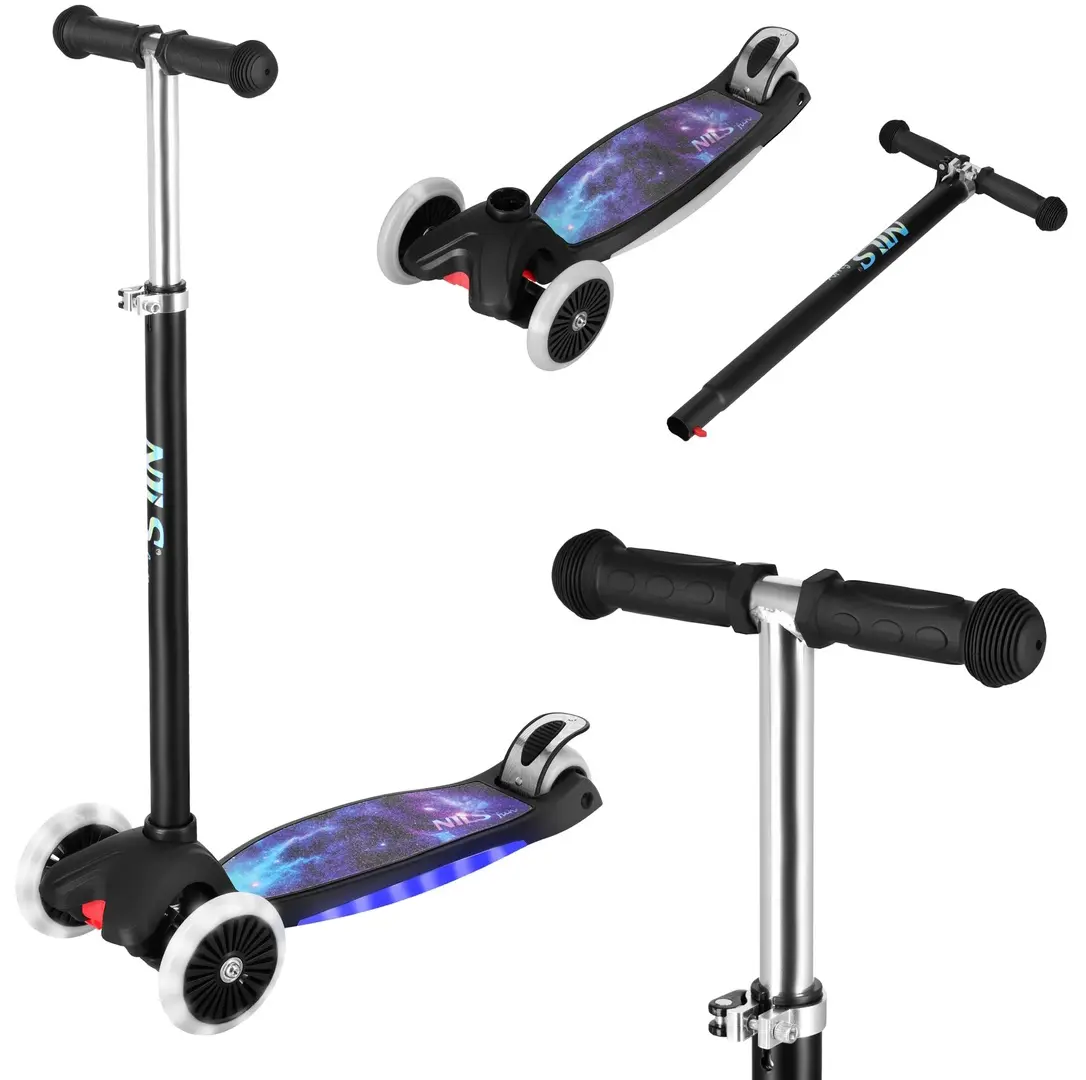 Trotineta Nils Fun HLB1310 LED (Black)