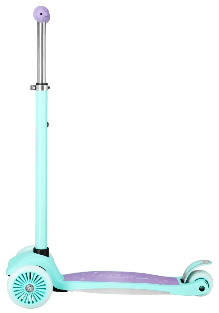 Самокат Nils Fun HLB1310 LED (Violet)