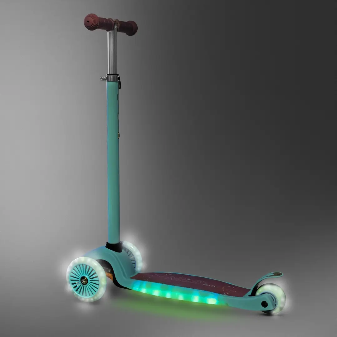 Самокат Nils Fun HLB1310 LED (Violet)