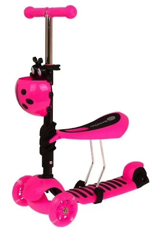 Trotineta 3in1 Playhouse 10841 (Pink)