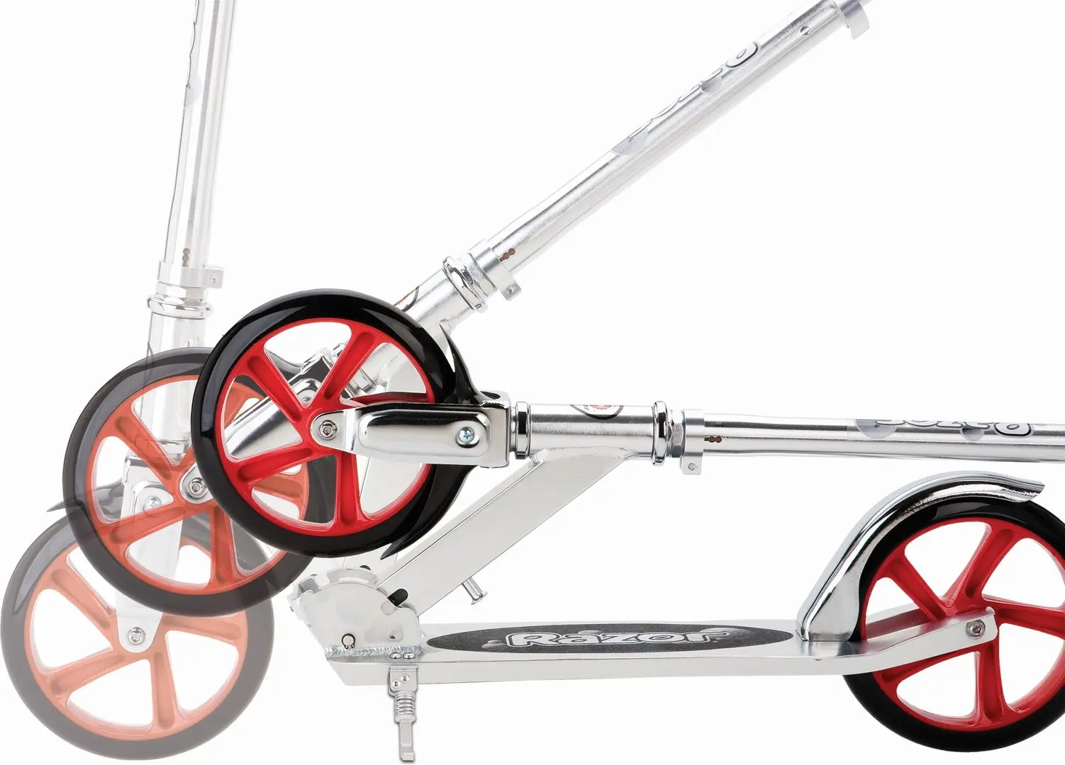 Самокат Razor A5 Lux (Red/Silver)