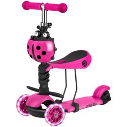 Trotineta 2in1 Ricokids Buggy (Pink/Black)