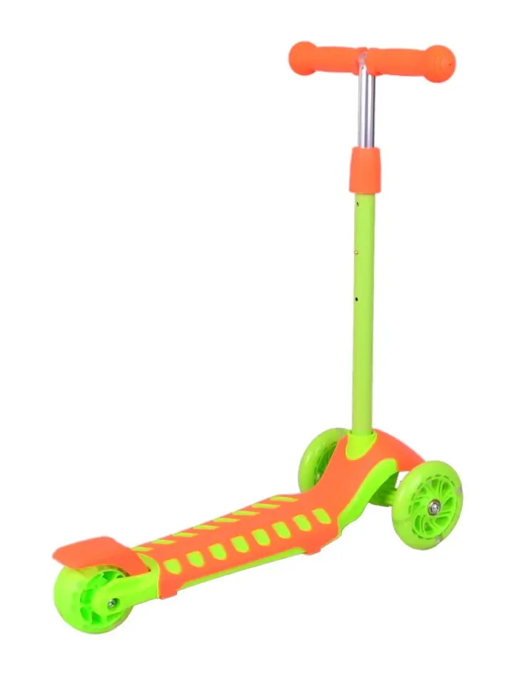 Самокат Scooter 4556654 LED (Orange/Green)