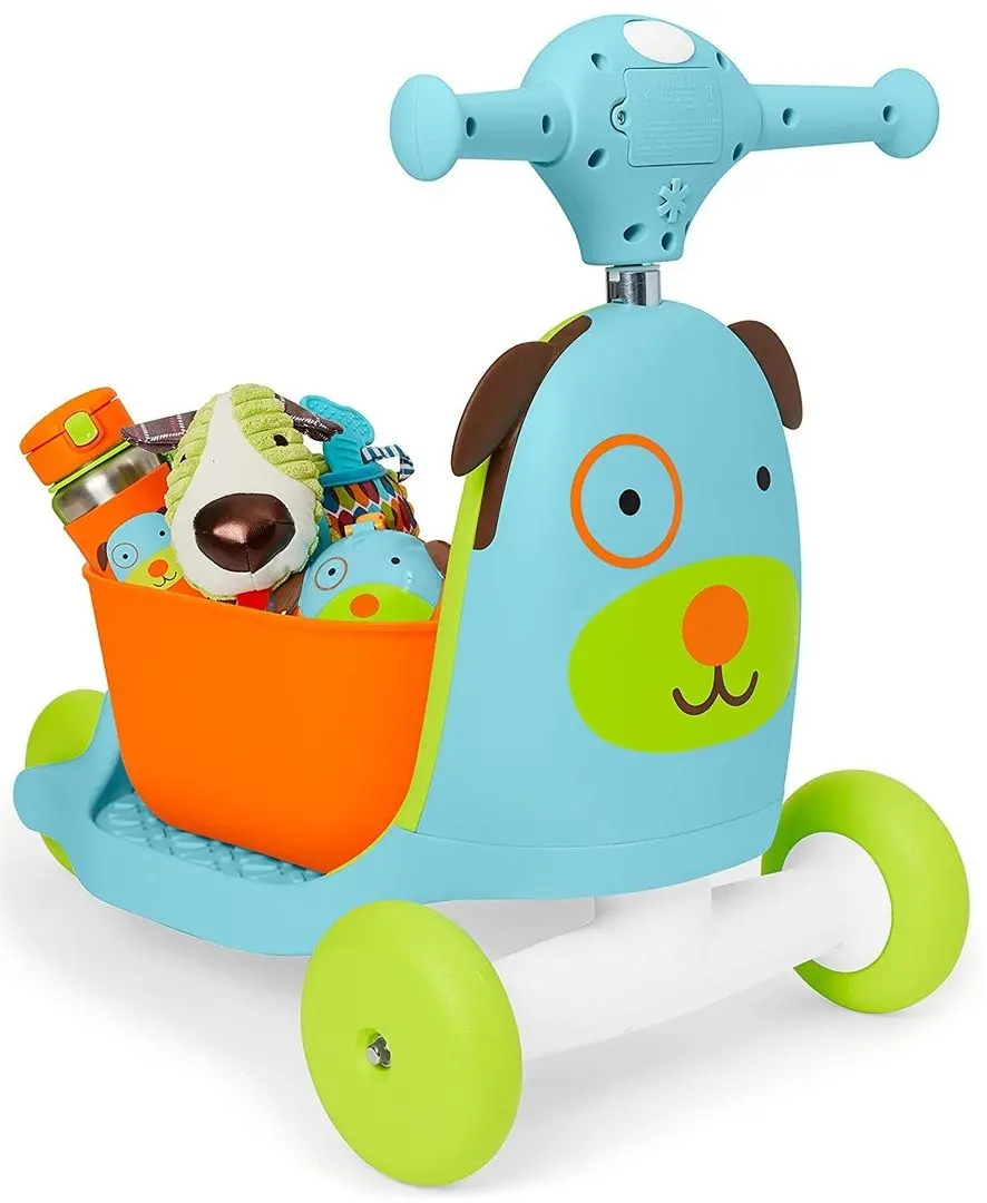 Tolocar-trotineta 3in1 Skip Hop Ride On Toy (Dog) - 4