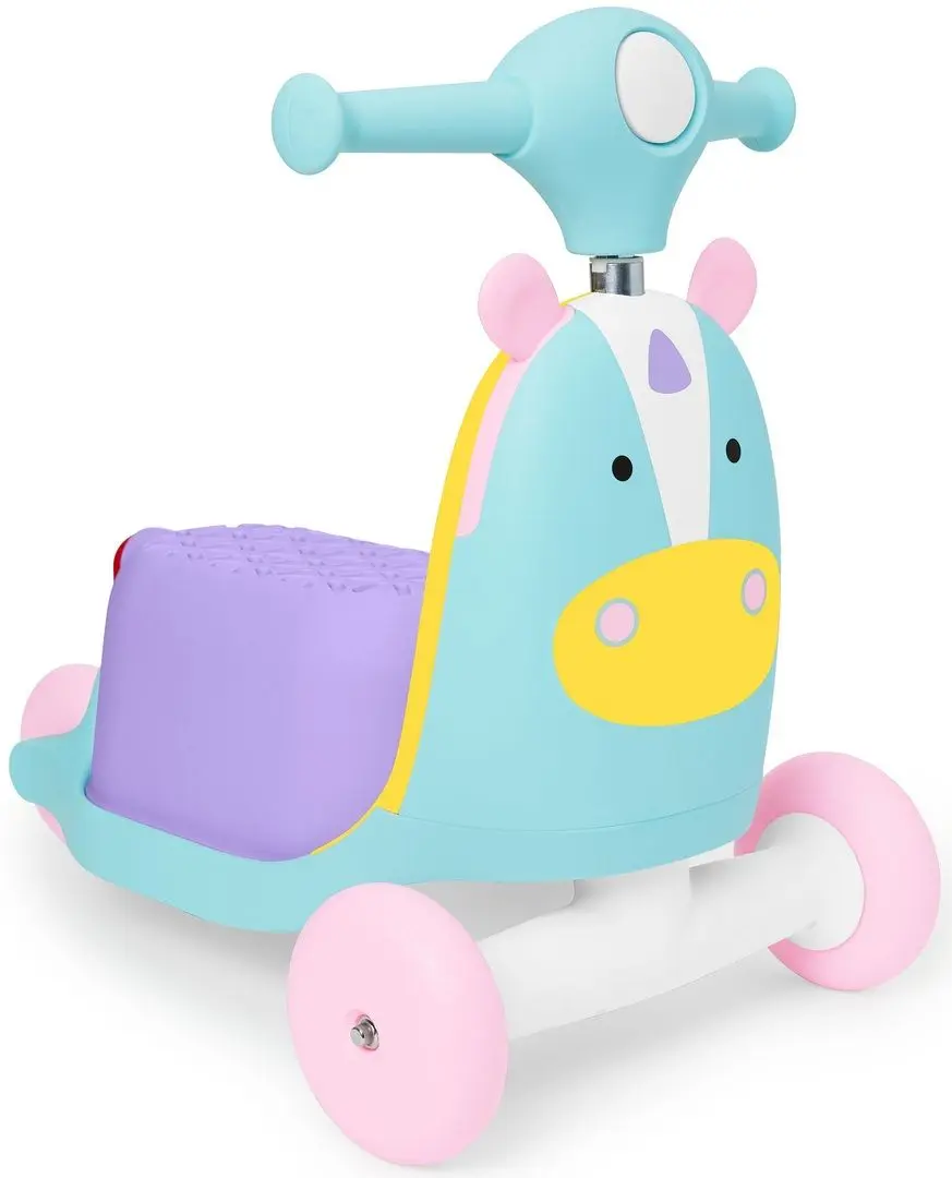 Tolocar-trotineta 3in1 Skip Hop Ride On Toy (Unicorn)