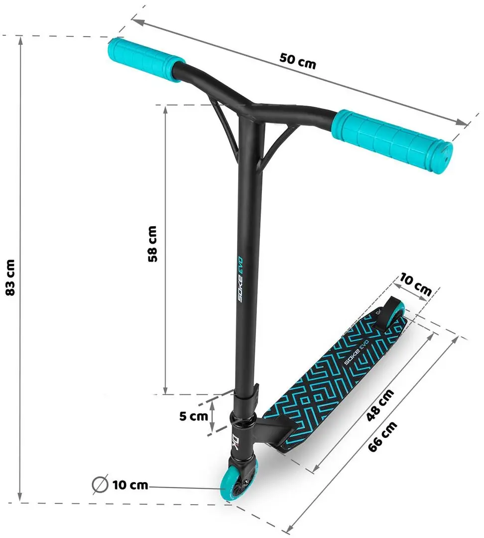 Trotineta Soke Evo (Black)