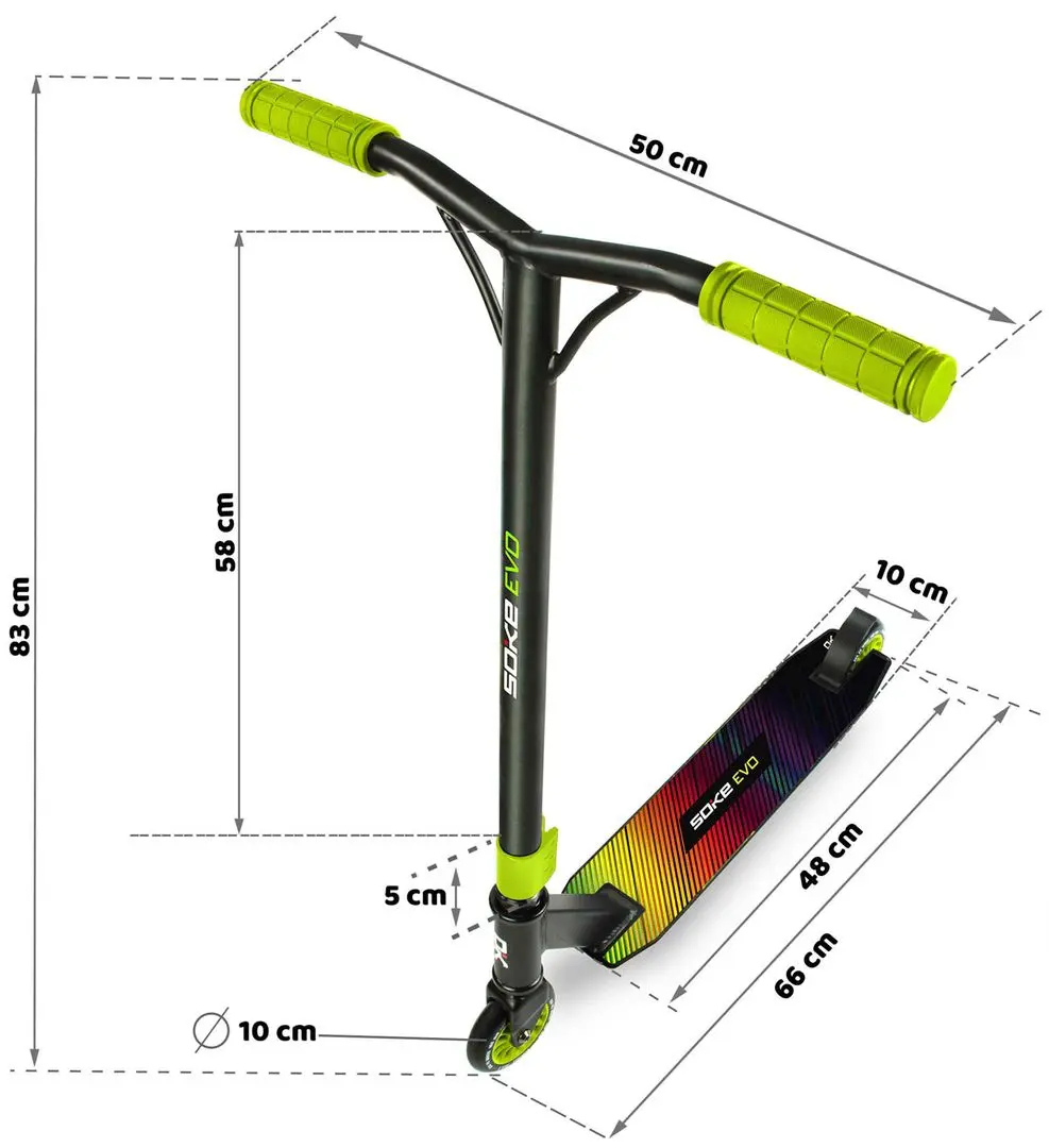 Trotineta Soke Evo (Green)