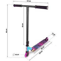 Самокат Soke Evo Street (Black/Neochrome) Thumb