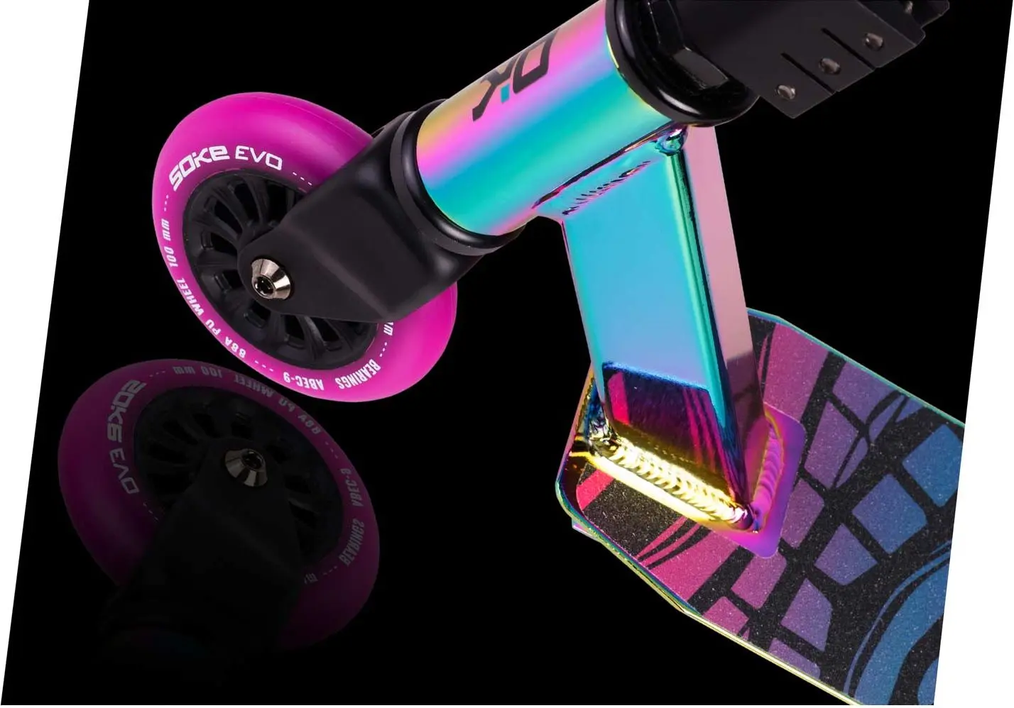 Самокат Soke Evo Street (Black/Neochrome)