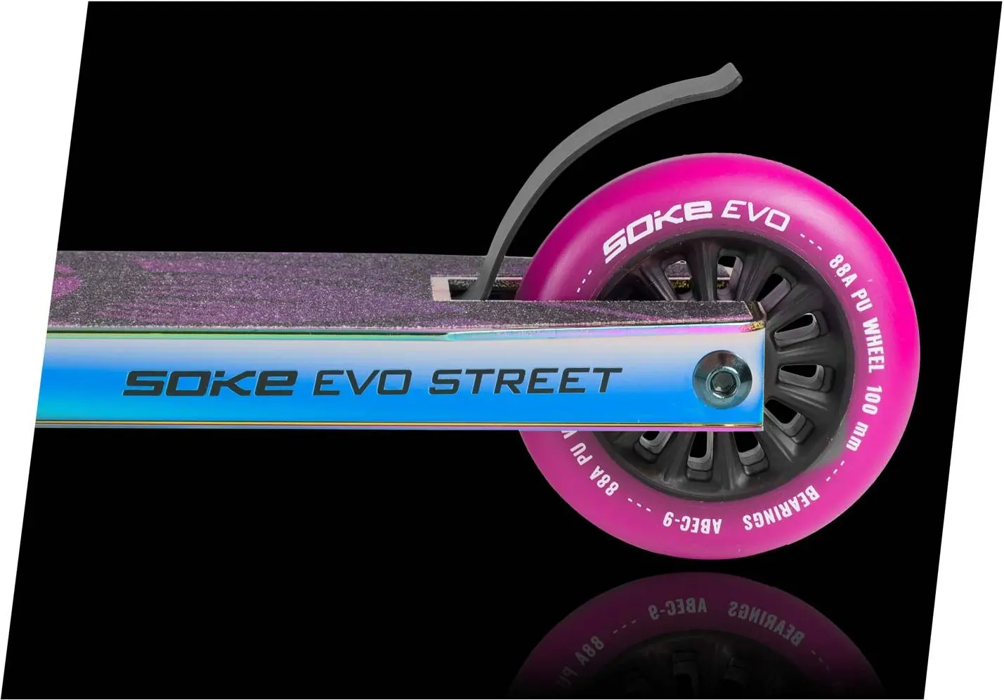 Самокат Soke Evo Street (Black/Neochrome)