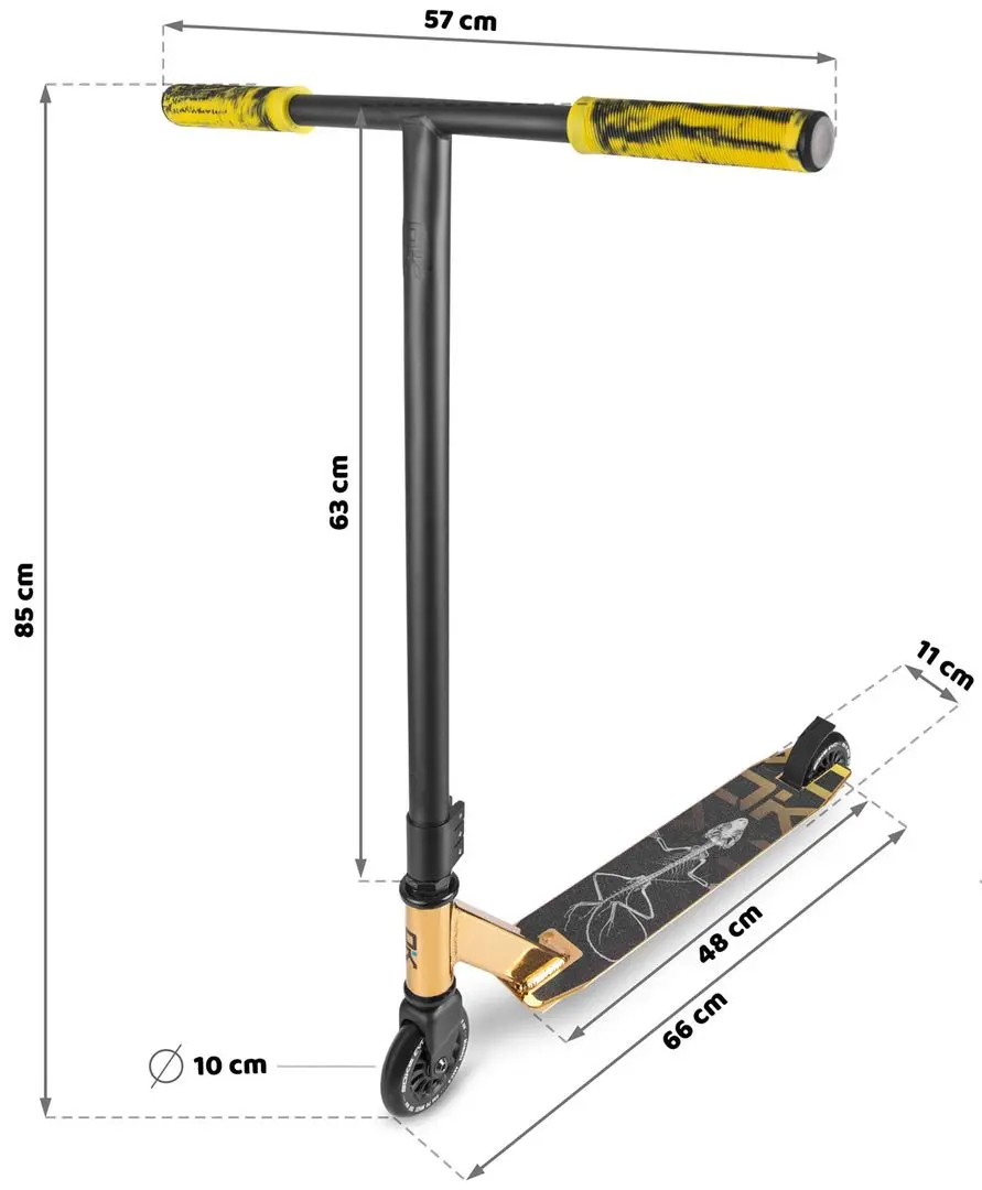 Самокат Soke Evo Street (Gold)