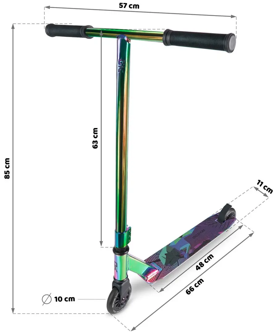 Самокат Soke Evo Street (Neochrome)