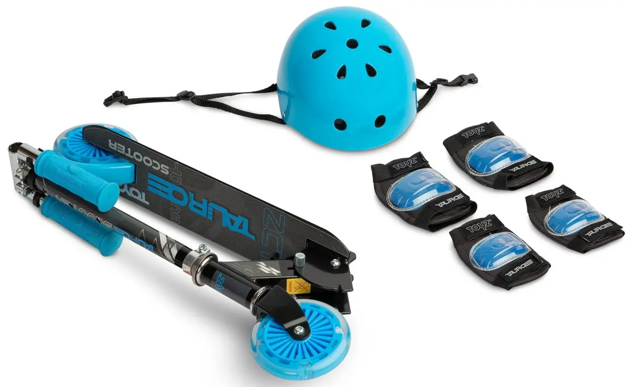 Trotineta + set protectie Toyz Tauro (Blue) - 2