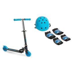Trotineta + set protectie Toyz Tauro (Blue)