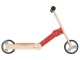 Trotineta 2in1 VidaXL 358355 (Wood/Red)