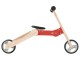 Trotineta 2in1 VidaXL 358355 (Wood/Red)