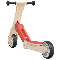 Trotineta 2in1 VidaXL 358355 (Wood/Red) Thumb