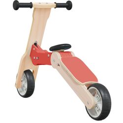 Trotineta 2in1 VidaXL 358355 (Wood/Red) Thumb