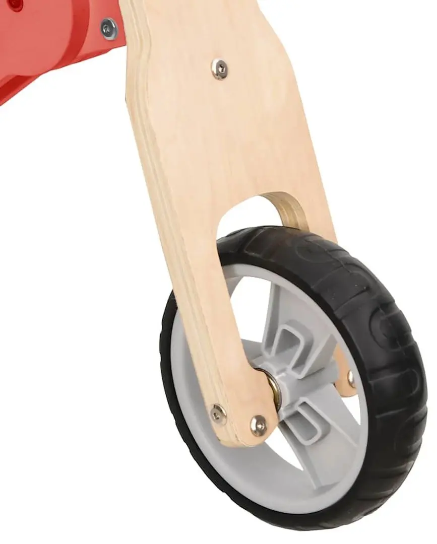 Trotineta 2in1 VidaXL 358355 (Wood/Red)