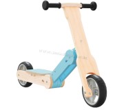 Trotineta 2in1 VidaXL 358356 (Wood/Blue)