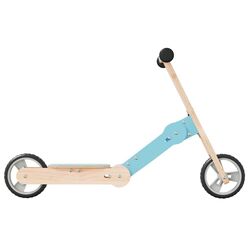 Trotineta 2in1 VidaXL 358356 (Wood/Blue) Thumb