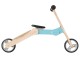 Trotineta 2in1 VidaXL 358356 (Wood/Blue)