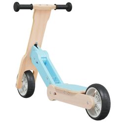 Trotineta 2in1 VidaXL 358356 (Wood/Blue) Thumb