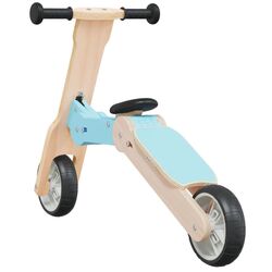 Trotineta 2in1 VidaXL 358356 (Wood/Blue) Thumb