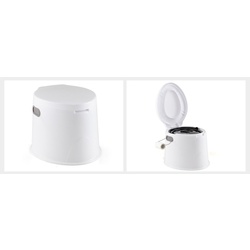 Портативный биотуалет Costway HW63911WH (White) Thumb