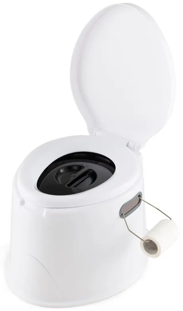 Портативный биотуалет Costway HW63911WH (White)