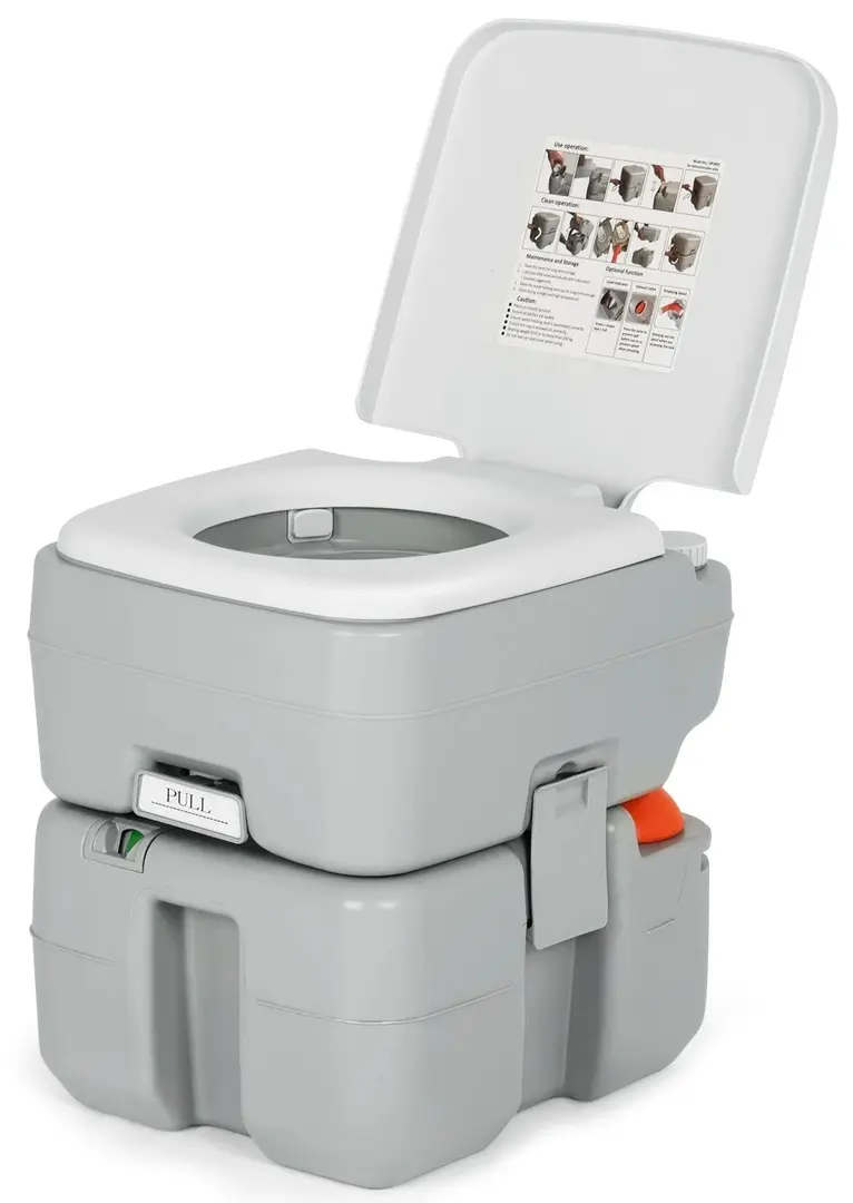 Toaleta bio portabila Costway OP3653 (Grey)