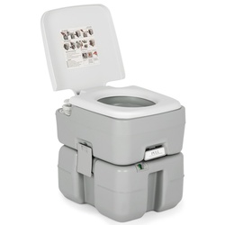 Toaleta bio portabila Costway OP3653 (Grey) Thumb