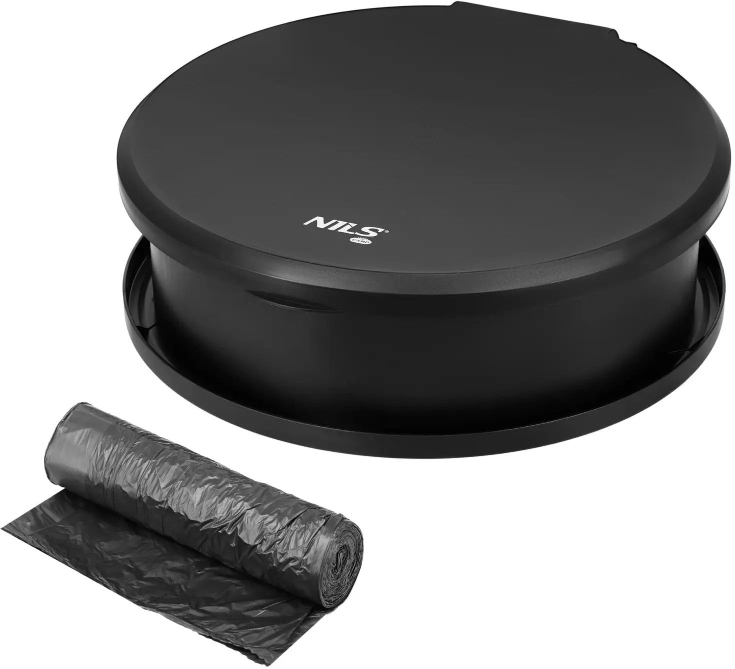 Toaleta bio portabila pliabila Nils Camp NC0024 (Black) - 6