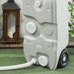 Портативный резервуар для воды Outsunny A20-340V00GY (Grey) Thumb