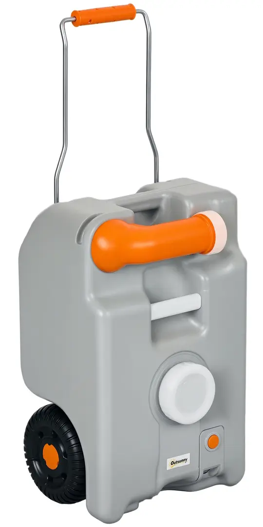 Портативный резервуар для воды Outsunny A20-342V00GY (Grey)