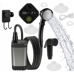 Портативный душ Trizand 5900779963733 (Black) Thumb