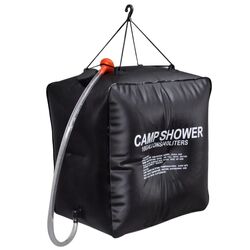 Dus portabil VidaXL 141123 (Black)