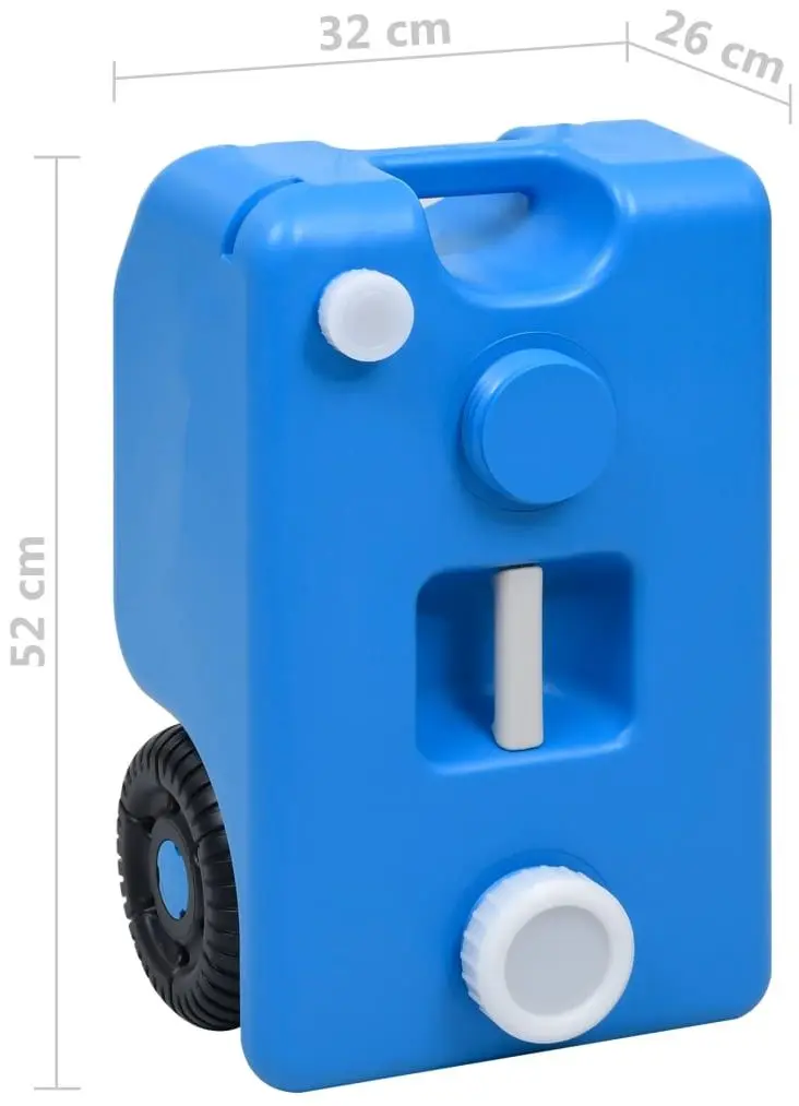 Портативный резервуар для воды VidaXL 30131 (Blue) - 10