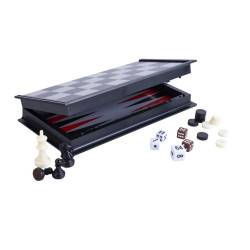 Joc de masa 2in1 Engelhart 200715 (Black/White) Thumb