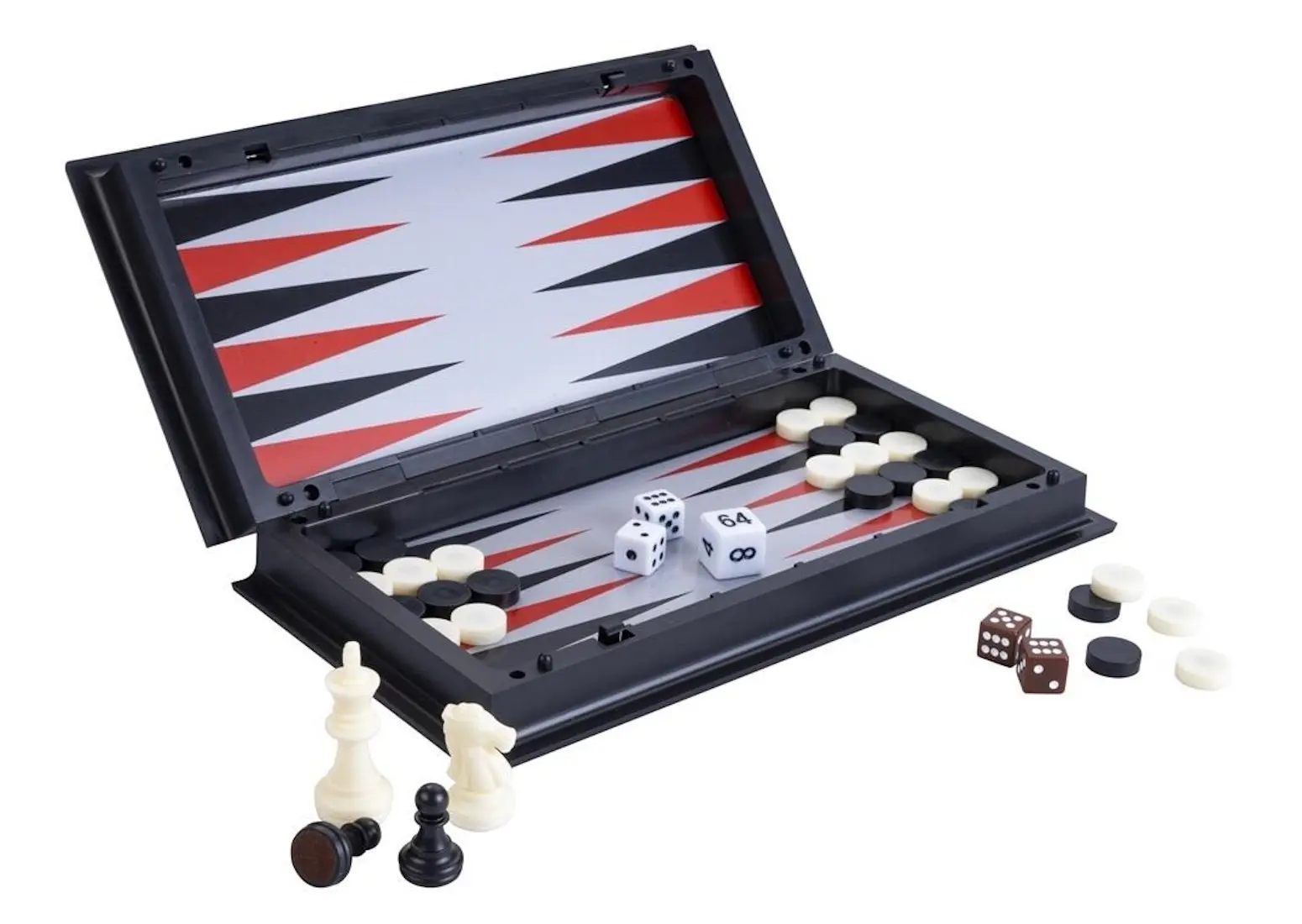 Joc de masa 2in1 Engelhart 200715 (Black/White)