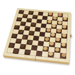 Настольная игра 2в1 HG 690274 (Brown/Beige) Thumb