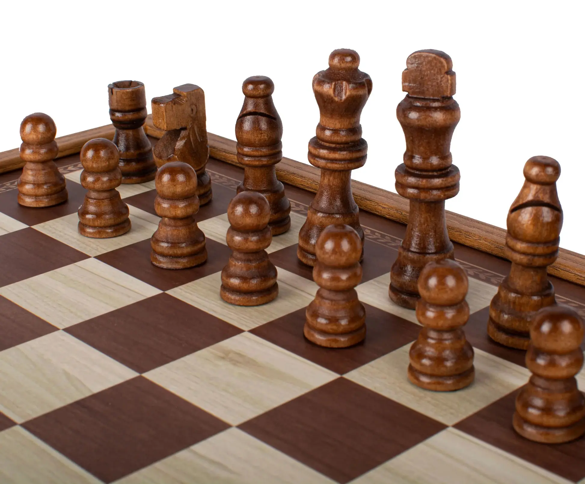 Joc de masa 4in1 Manopoulos Classic Style CBLS34E (Brown/Beige)