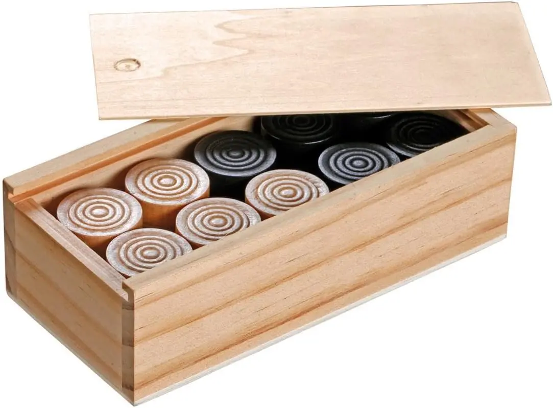 Piese joc dame Philos Germany 3052 (Black/Beige)