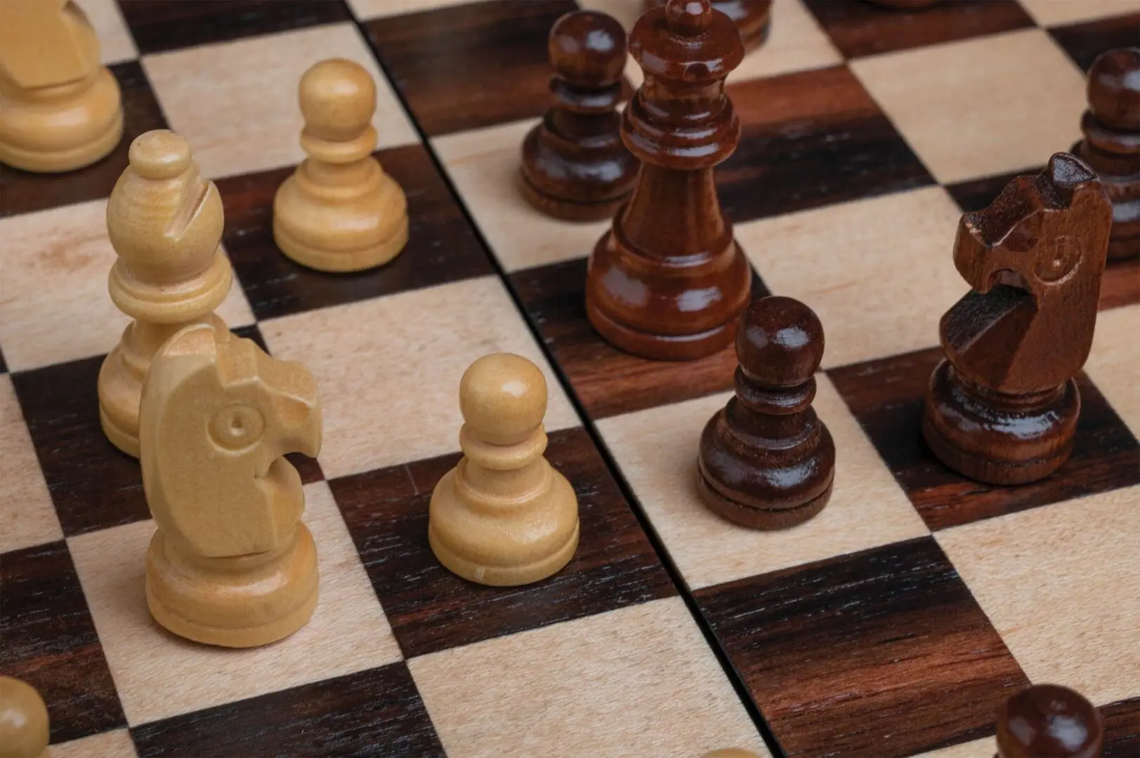 Joc de masa 3in1 Philos Germany 2507PH (Beige/Brown)