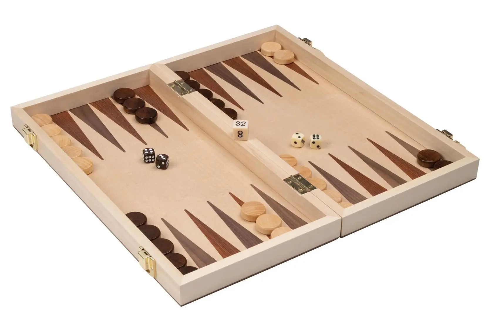 Joc de masa 3in1 Philos Germany 2509 (Beige/Wood)