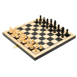 Настольная игра 3в1 Philos Germany 2514 (Black/Beige) Thumb