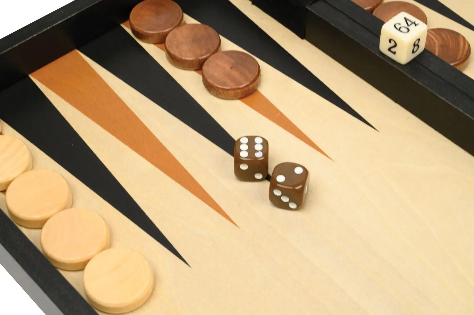 Настольная игра 3в1 Philos Germany 2514 (Black/Beige)