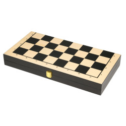 Настольная игра 3в1 Philos Germany 2514 (Black/Beige) Thumb